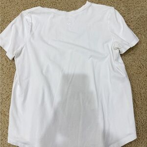White Lululemon Short sleeve shirt